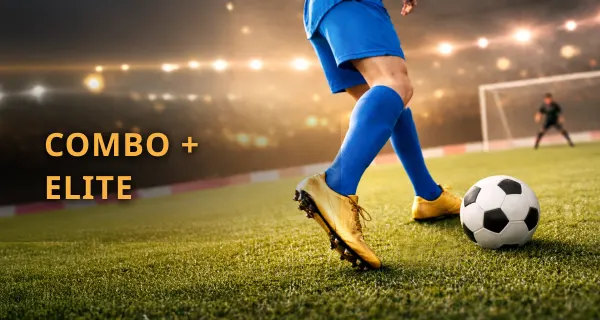 Combo elite de futebol no PlayFortuna